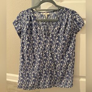 Purple Patterned Joie Top